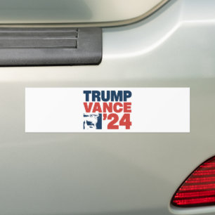Adesivo Para Carro Torne a América Segura Novamente Trump Vance 2024