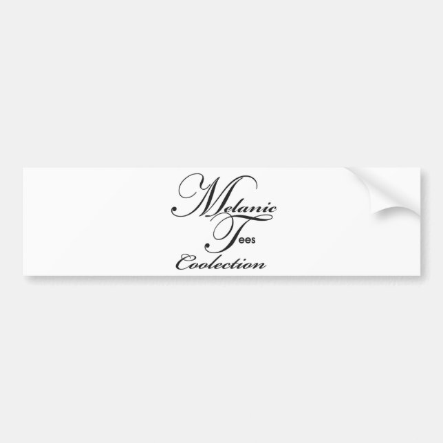 Adesivo Para Carro Totais das camisetas de Melanic (Frente)