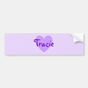 Adesivo Para Carro Tracie no roxo