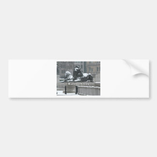 Adesivo Para Carro Traffic Square London - Neve