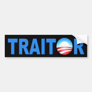 Adesivo Para Carro TRAIDOR Obama