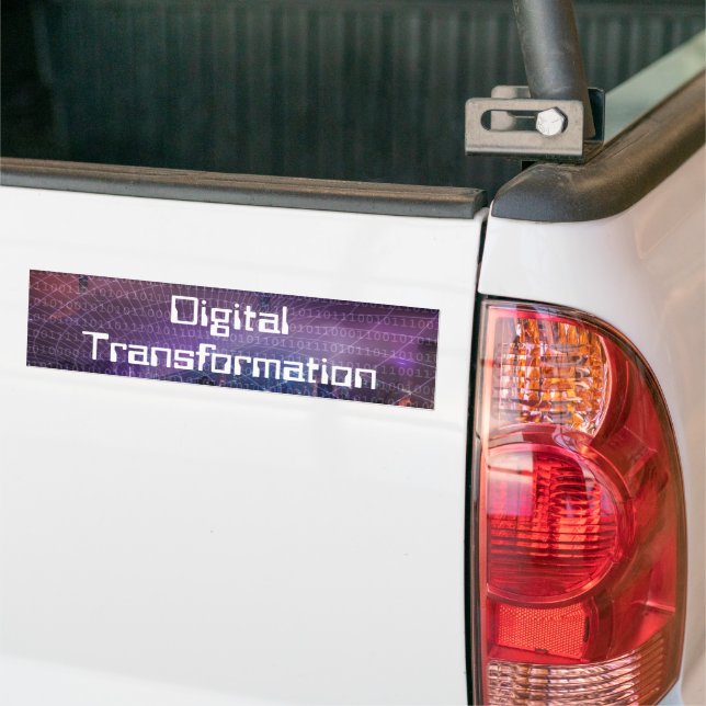 Adesivo Para Carro Transformação digital para empresas (No caminhão)