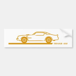 Adesivo Para Carro Transporte 1974-78 Am GoldCar