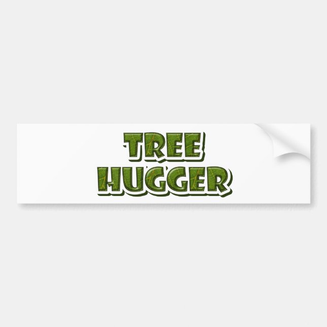 Adesivo Para Carro Tree Hugger (Frente)