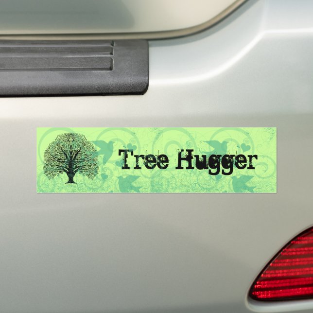 Adesivo Para Carro Tree Hugger (No carro)