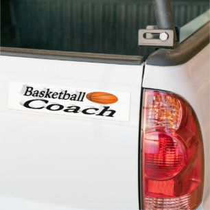 Adesivo Para Carro Treinador de basquetebol