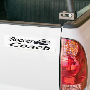 Adesivo Para Carro Treinador de futebol