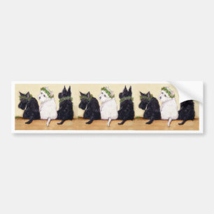 Adesivo Para Carro Três terrier sábios