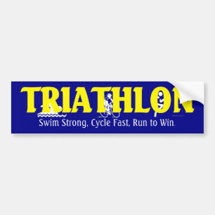 Adesivo Para Carro Triathlon SUPERIOR