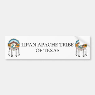 Adesivo Para Carro Tribo de Lipan Apache de autocolante no vidro