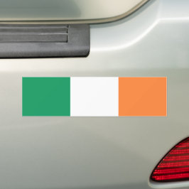 Adesivo Para Carro Tricolor de laranja branco verde-bandeira irlandes