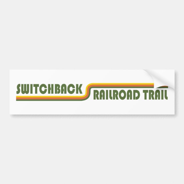 Adesivo Para Carro Trilha de Caminho de Ferro de Switchback (Frente)
