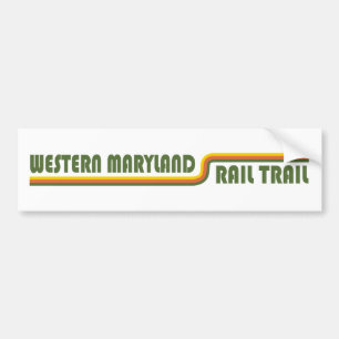 Adesivo Para Carro Trilha do Western Maryland Rail