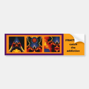 Adesivo Para Carro Triptych do Fractal