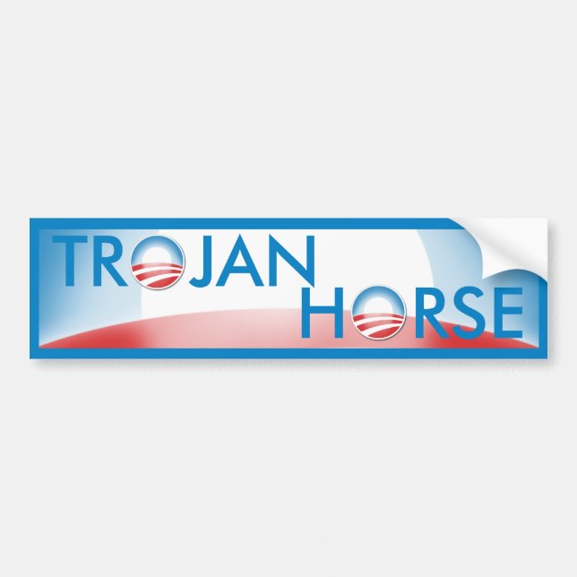 Adesivo Para Carro Trojan Horse (Frente)