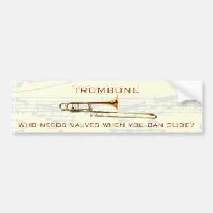 Adesivo Para Carro Trombone: Quem precisa válvulas? Autocolante no