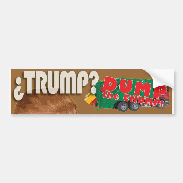 ADESIVO PARA CARRO TRUMP (Frente)