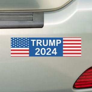 Adesivo Para Carro Trump 2024