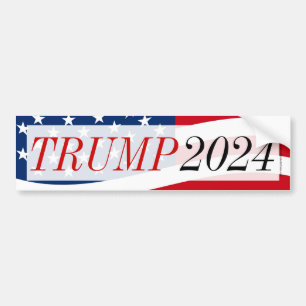 Adesivo Para Carro Trump 2024 Classic American Bumper Sticker