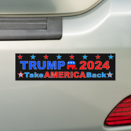 Adesivo Para Carro TRUMP 2024 - Devolva a América