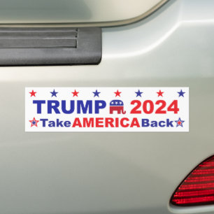 Adesivo Para Carro TRUMP 2024 - Devolva a América