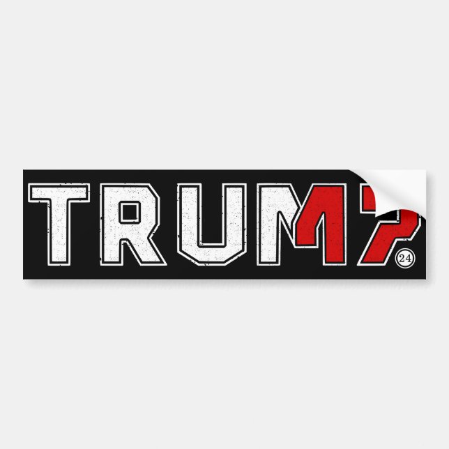 ADESIVO PARA CARRO TRUMP 47 | TRUMP VANCE 2024 (Frente)