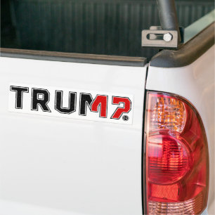 ADESIVO PARA CARRO TRUMP 47 TRUMP VANCE 2024