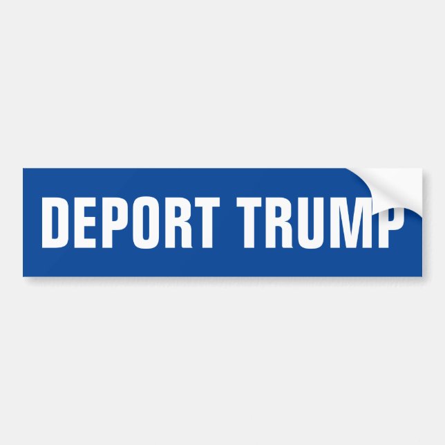 ADESIVO PARA CARRO TRUMP DEPORTADA (Frente)
