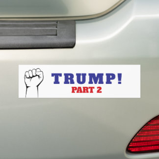 ADESIVO PARA CARRO TRUMP PARTE 2