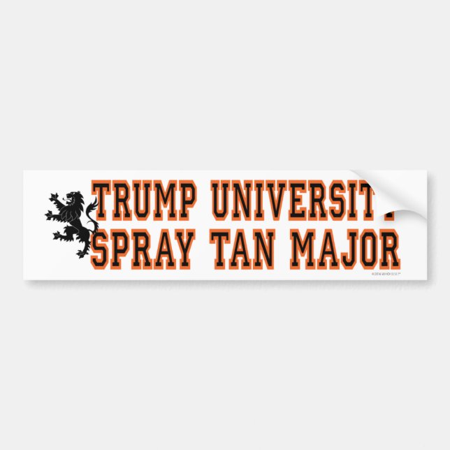 ADESIVO PARA CARRO TRUMP SPRAY TAN MAJOR (Frente)