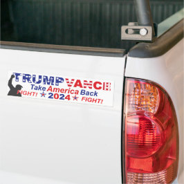 ADESIVO PARA CARRO TRUMP VANCE 2024