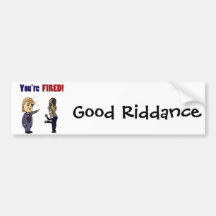 Adesivo Para Carro Trunfo engraçado que ateia fogo a desenhos