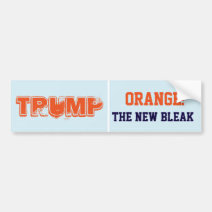Adesivo Para Carro "Trunfo. Laranja: O desolado novo "