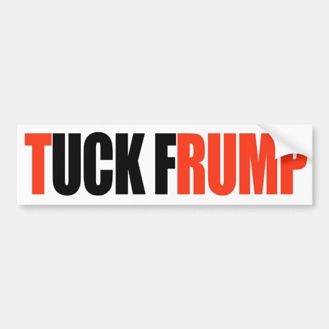 ADESIVO PARA CARRO TUCK FRUMP - (Frente)