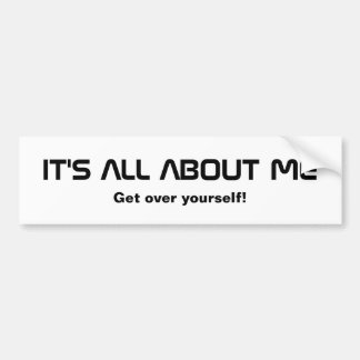 Adesivo Para Carro Tudo É Sobre Mim