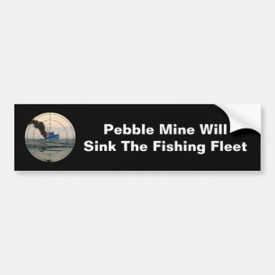 Adesivo Para Carro U-29 - Stop Pebble Mine