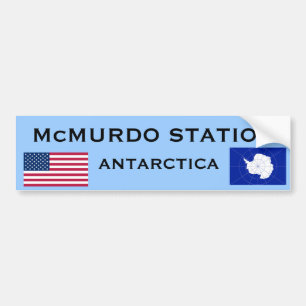 Adesivo Para Carro U.S. - Autocolante no vidro traseiro de McMurdo a