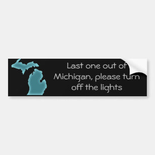 Adesivo Para Carro Último um de Michigan