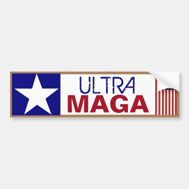 Adesivo Para Carro Ultra Maga (Frente)