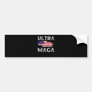Adesivo Para Carro Ultra MAGA, Trump Maga, presentes republicanos, am