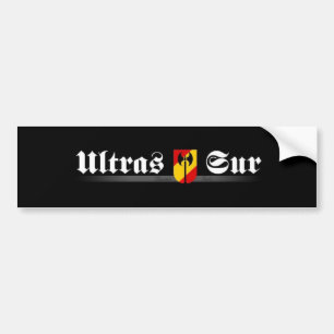 Adesivo Para Carro ultrassur Ultras Sur Real Madrid