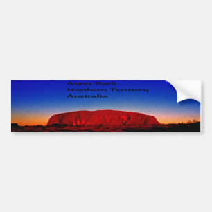 Adesivo Para Carro Uluru, local sagrado do aborígene