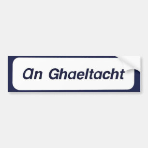 Adesivo Para Carro Um Ghaeltacht