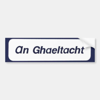 Adesivo Para Carro Um Ghaeltacht
