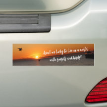 "Um Mundo Com Pôr do Sol e Pássaros"