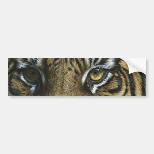 Adesivo Para Carro Uma cara do tigre
