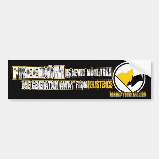 ADESIVO PARA CARRO UMA GERAÇÃO AUSENTE (Frente)