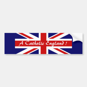 ADESIVO PARA CARRO UMA INGLATERRA CATÓLICA!