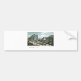 Adesivo Para Carro União do tanoeiro. Cidade de NY