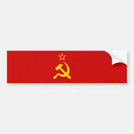 Adesivo Para Carro União Soviética (URSS) (martelo comunista e foice